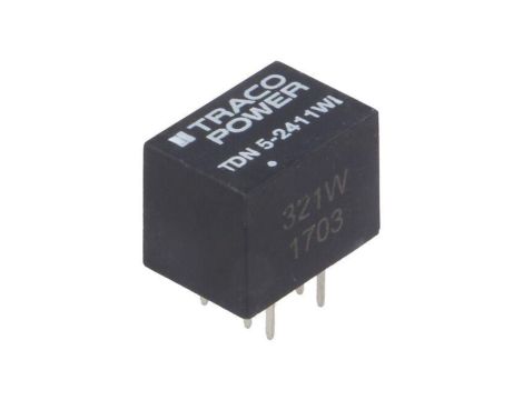 Przetwornica DC/DC, 5W, Uwej: 9...36VDC, Uwyj: 5VDC, Iwyj: 1A, DIP, THT TDN 5-2411WI