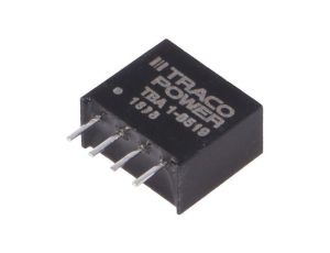 Przetwornica DC/DC, 1W, Uwej: 4,5...5,5VDC, Uwyj: 9VDC, Iwyj: 110mA TBA 1-0519