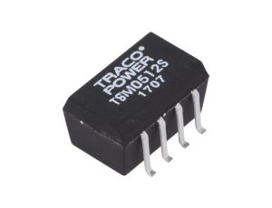 Przetwornica DC/DC, 1W, Uwej: 4,5...5,5VDC, Uwyj: 12VDC, Iwyj: 80mA TSM 0512S