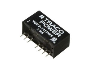 Przetwornica DC/DC, 3W, Uwej: 4,5...18VDC, Uwyj: 15VDC, Iwyj: 200mA TMR 3-1213WIE