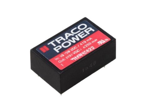 Przetwornica DC/DC, 20W, Uwej: 18...36VDC, Uwyj: 12VDC, Uwyj2: -12VDC THN 20-2422