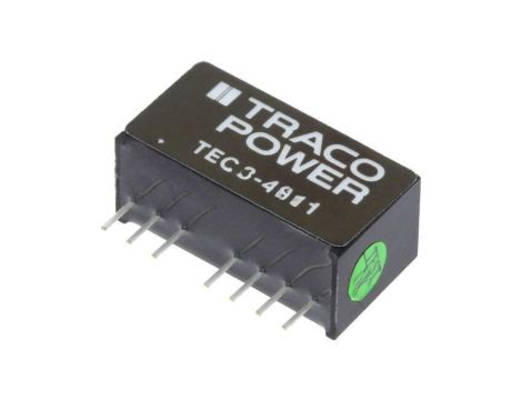 Przetwornica DC/DC, 3W, Uwej: 36...75VDC, Uwyj: 5VDC, Iwyj: 600mA TEC 3-4811