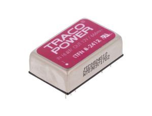Przetwornica DC/DC, 8W, Uwej: 18...36VDC, Uwyj: 12VDC, Iwyj: 665mA TEN 8-2412