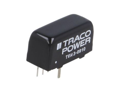 Przetwornica DC/DC, 3W, Uwej: 4,5...13,2VDC, Uwyj: 3,3VDC, SIP8, THT TVN 3-0910