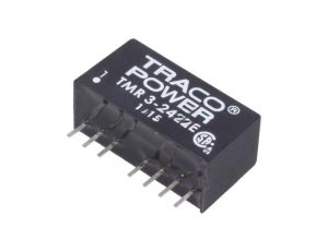 Przetwornica DC/DC, 3W, Uwej: 18...36VDC, Uwyj: 12VDC, Uwyj2: -12VDC TMR 3-2422E