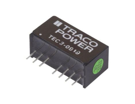Przetwornica DC/DC, 3W, Uwej: 4,5...13,2VDC, Uwyj: 9VDC, Iwyj: 333mA TEC 3-0919