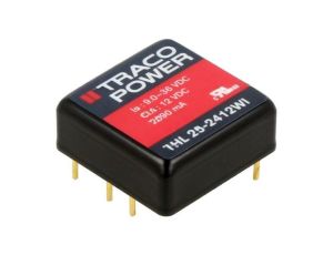 Przetwornica DC/DC, 25W, Uwej: 9...36VDC, Uwyj: 12VDC, Iwyj: 2090mA THL 25-2412WI