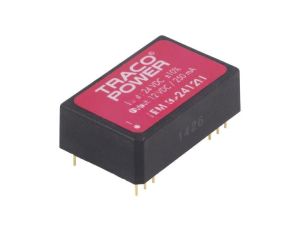 Przetwornica DC/DC, 3W, Uwej: 21,6...26,4VDC, Uwyj: 12VDC, DIP24, THT TEM 3-2412N