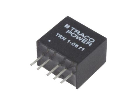 Przetwornica DC/DC, 1W, Uwej: 4,5...13,2VDC, Uwyj: 5VDC, Uwyj2: -5VDC TRN 1-0521