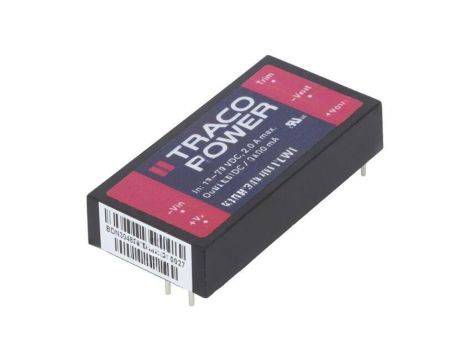 Przetwornica DC/DC, 30W, Uwej: 18...75VDC, Uwyj: 12VDC, Iwyj: 2500mA THM 30-4812WI