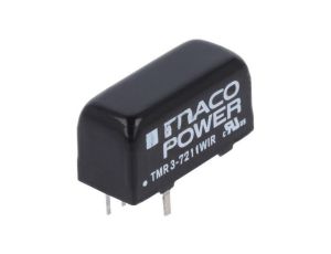Przetwornica DC/DC, 3W, Uwej: 43...160VDC, Uwyj: 5VDC, Iwyj: 600mA TMR 3-7211WIR