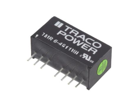 Przetwornica DC/DC, 6W, Uwej: 18...75VDC, Uwyj: 5VDC, Iwyj: 1200mA TMR 6-4811WI
