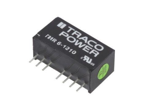 Przetwornica DC/DC, 6W, Uwej: 9...18VDC, Uwyj: 3,3VDC, Iwyj: 1300mA TMR 6-1210