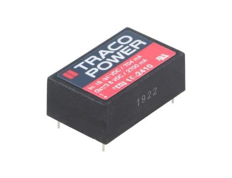 Przetwornica DC/DC, 10W, Uwej: 18...36VDC, Uwyj: 3,3VDC, Iwyj: 2,7A TRI 10-2410