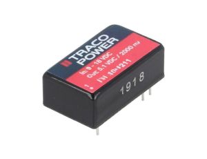 Przetwornica DC/DC, 10W, Uwej: 9...18VDC, Uwyj: 5,1VDC, Iwyj: 2000mA TEL 10-1211
