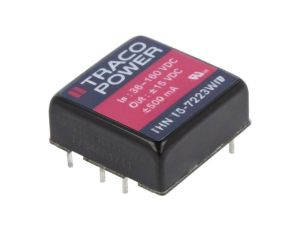 Przetwornica DC/DC, 15W, Uwej: 36...160VDC, Uwyj: 15VDC, Iwyj: 500mA THN 15-7223WIR