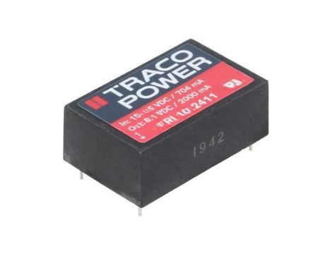 Przetwornica DC/DC, 10W, Uwej: 18...36VDC, Uwyj: 5,1VDC, Iwyj: 2A TRI 10-2411