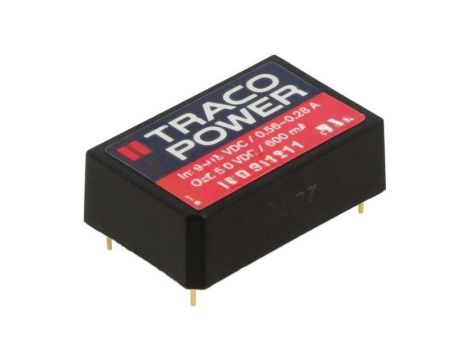 Przetwornica DC/DC, 3W, Uwej: 9...18VDC, Uwyj: 5VDC, Iwyj: 600mA, THT THB 3-1211