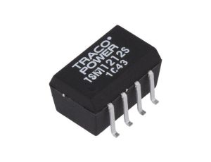 Przetwornica DC/DC, 1W, Uwej: 10,8...13,2VDC, Uwyj: 12VDC, Iwyj: 80mA TSM 1212S