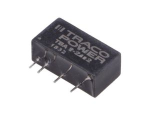 Przetwornica DC/DC, 2W, Uwej: 21,6...26,4VDC, Uwyj: 12VDC, SIP7, THT TBA 2-2412