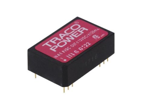 Przetwornica DC/DC, 3W, Uwej: 4,5...9VDC, Uwyj: 12VDC, Uwyj2: -12VDC TEL 3-0522