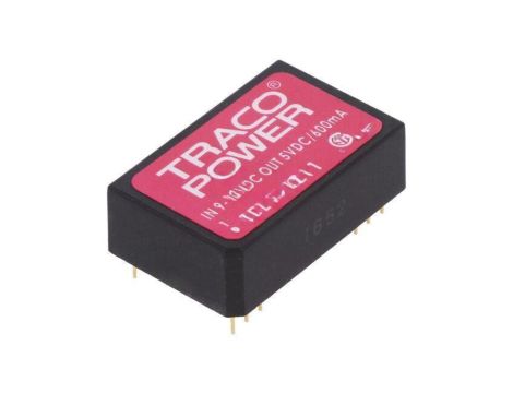Przetwornica DC/DC, 3W, Uwej: 9...18VDC, Uwyj: 5VDC, Iwyj: 600mA, THT TEL 3-1211