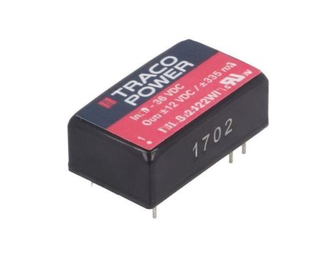 Przetwornica DC/DC, 8W, Uwej: 9...36VDC, Uwyj: 12VDC, Uwyj2: -12VDC TEL 8-2422WI
