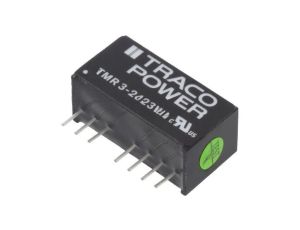 Przetwornica DC/DC, 3W, Uwej: 9...36VDC, Uwyj: 15VDC, Uwyj2: -15VDC TMR 3-2423WI