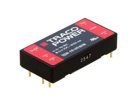 Przetwornica DC/DC, 40W, Uwej: 9...18VDC, Uwyj: 5VDC, Iwyj: 8000mA TEN 40-1211N