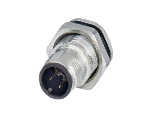 Złącze M12 męskie gniazdo proste PIN: 4 nieekranowany 1553459