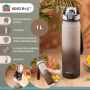 KINGHOFF BUTELKA NA WODĘ 1L Z BLOKADĄ  BPA-FREE  SZCZELNA - 5