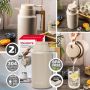 KLAUSBERG TERMOS KONFERENCYJNY 2,5L BEŻOWY STAL 304, BPA-FREE - 5