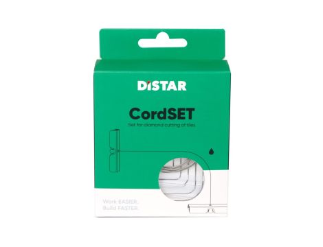 DISTAR STRUNA DIAMENTOWA CORDSET - ZESTAW DO ŁUKOWEGO CIĘCIA GRESU PORCELANOWEGO - 3