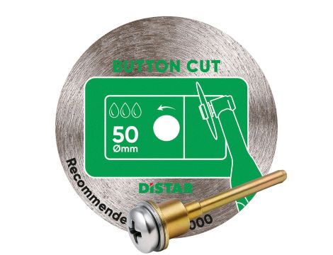 DISTAR TARCZA DIAMENTOWA BUTTONCUT 50x0,8x5,8 Z TRZPIENIEM