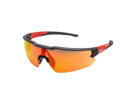 MILWAUKEE OKULARY OCHRONNE CZERWONE LUSTRZANE AF