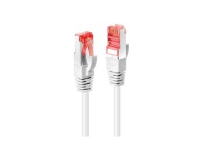 Kabel sieciowy kat. 6 S/FTP 0,5 m, biały