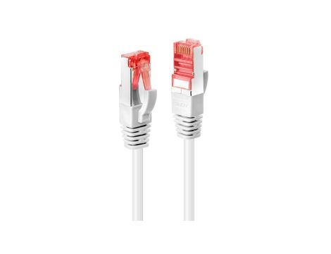 Kabel sieciowy kat. 6 S/FTP 0,5 m, biały