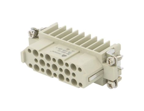 Złącze HDC żeńskie bez styków PIN:25 0,25kV 10A DD-025-FC