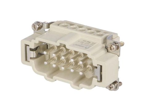 Złącze HDC męskie PIN:10 0,5kV 16A DE-010-M
