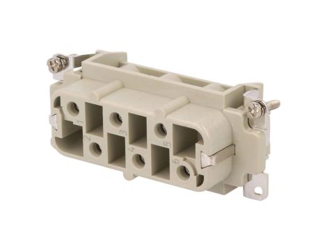 Złącze HDC żeńskie PIN:6 0,5kV 35A DSB-006-F