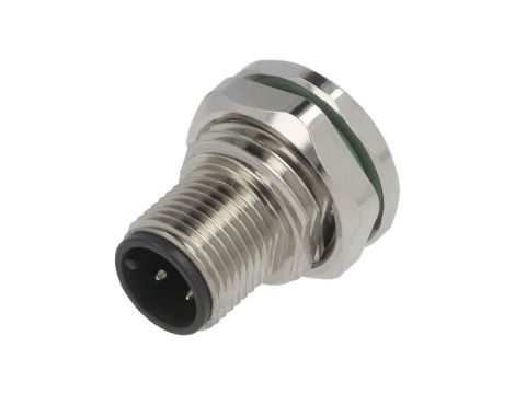 Złącze M12 męskie prosty PIN:4 0,25kV 4A SP-M12A-04P-MM-SF8002-00Z(H)