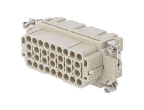 Złącze HDC żeńskie bez styków PIN:32 0,5kV 16A DEE-032-FC