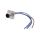 Złącze M12 męskie prosty PIN:5 60V 4A SD-M12A-05P-MM-SS8010-00A(H)