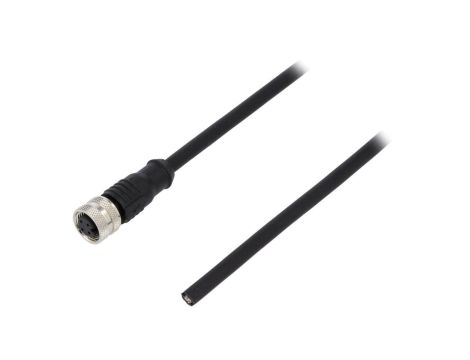 Złącze M12 żeńskie prosty PIN:4 0,25kV 4A PM-M12A-04P-FF-SL8B01-00A(H)
