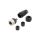 Złącze M12 żeńskie prosty PIN:8 30V 2A PB-M12A-08P-FF-SL7001-00A(H)