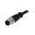 Złącze M12 męskie prosty PIN:5 60V 4A PM-M12B-05P-MM-SL8A01-00A(H)
