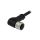 Złącze M12 żeńskie kątowe PIN:5 60V 4A PM-M12A-05P-FF-SR8B01-00A(H)