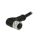 Złącze M12 żeńskie kątowe PIN:8 30V 2A PM-M12A-08P-FF-SR8B01-00A(H)