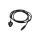 Kabel H05VV-F, IEC C7 żeński, IS 1293 (D) wtyk, max. 2,5A, 250V, PVC, LT-435X+LT-503YY H05VV-F2X0.75BLK 3M