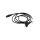Kabel H03VVH2-F, IEC C7 żeński, IS 1293 wtyk, max. 2,5A, 250V, PVC, LT-436X+LT-503YY H03VVH2-F2X0.75BLK 1.8M